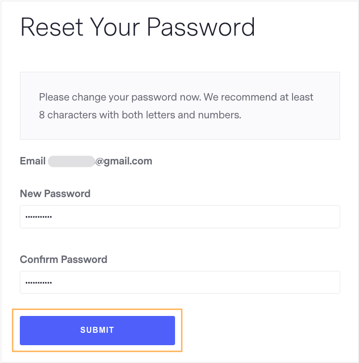 How do I change my password?